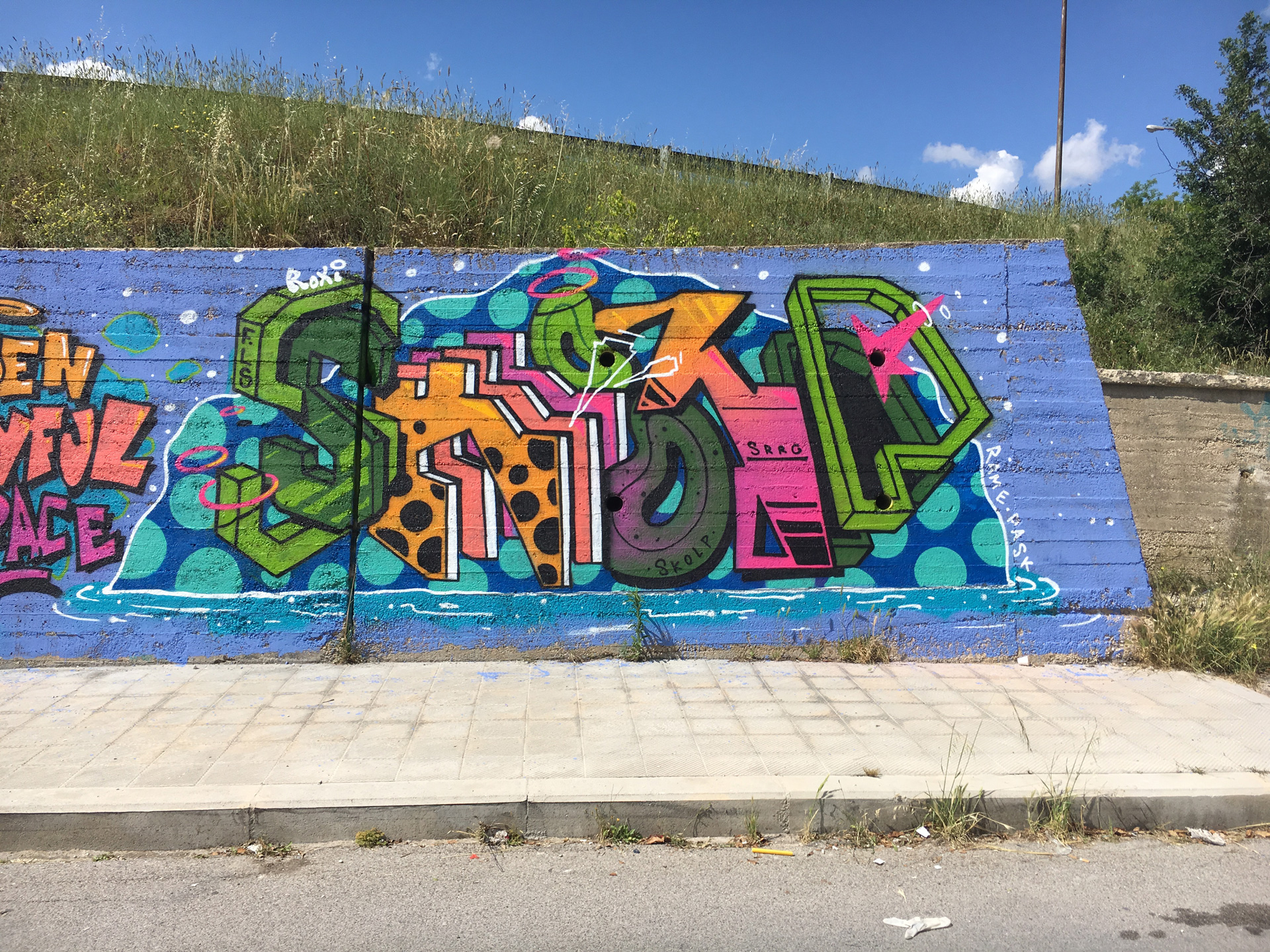 Graffiti Matera Space a Matera