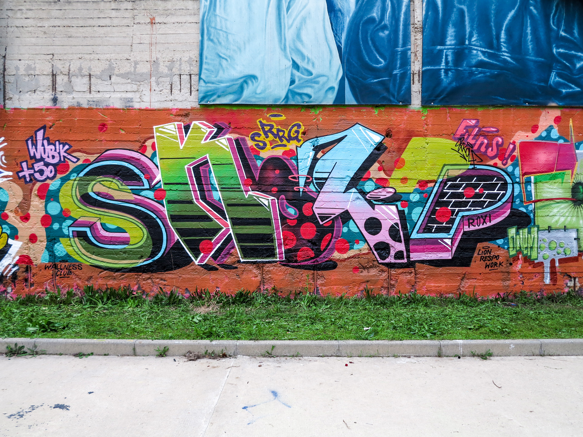 Graffiti Torino Hall of Fame a Torino