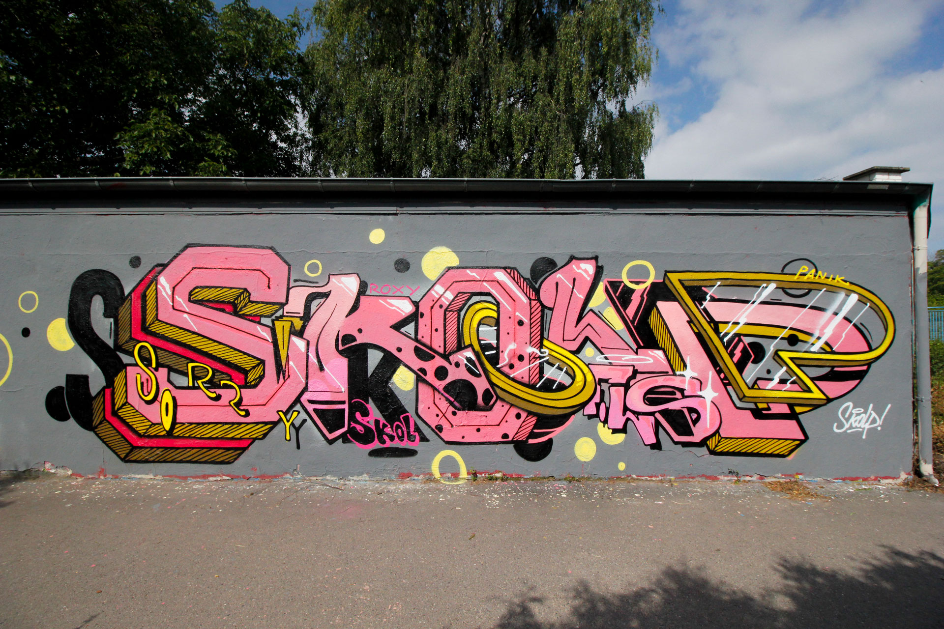 Graffiti Mainz Hall of Fame a Mainz