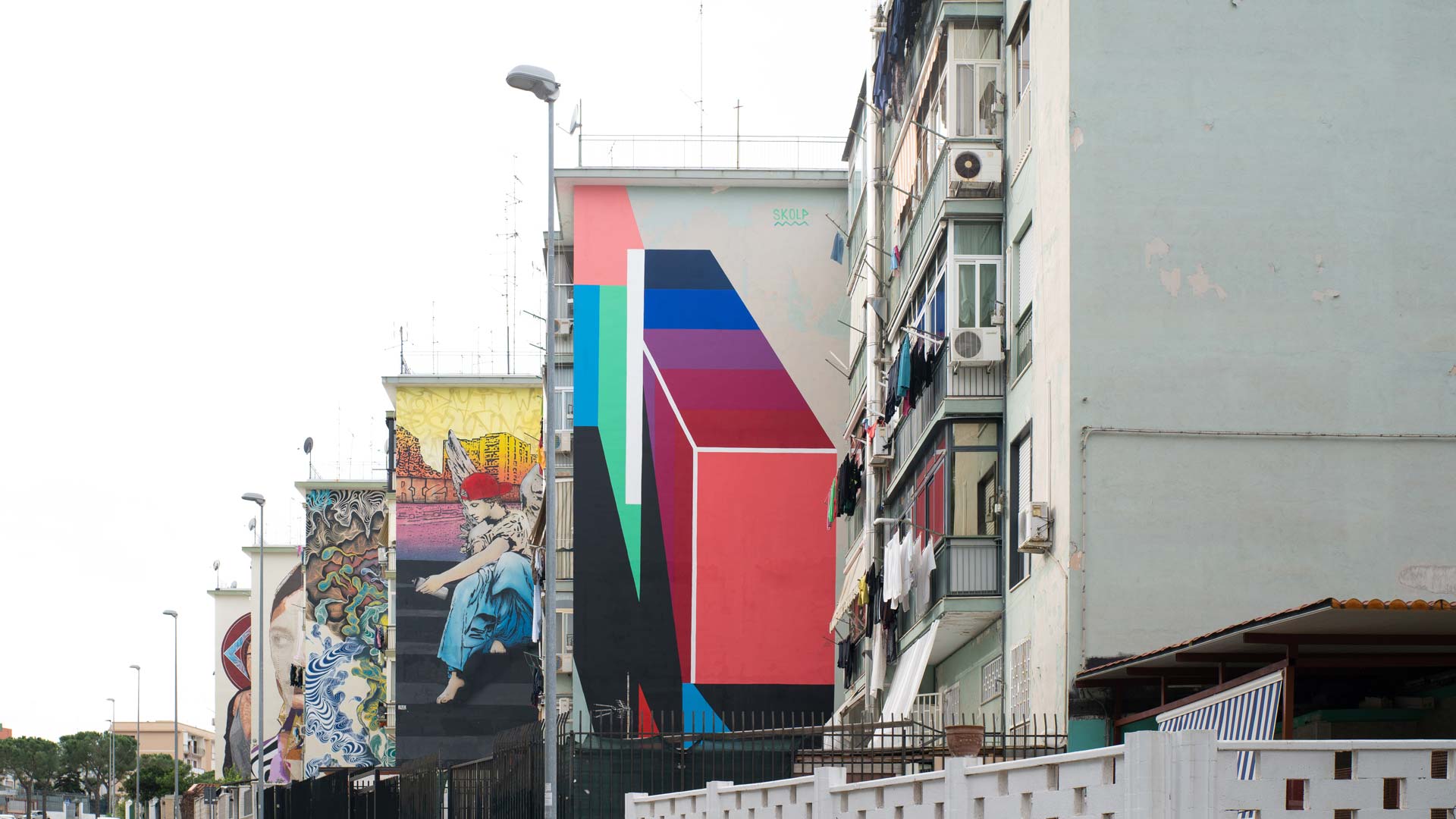Opera murale Museo Quartiere San Paolo a Bari
