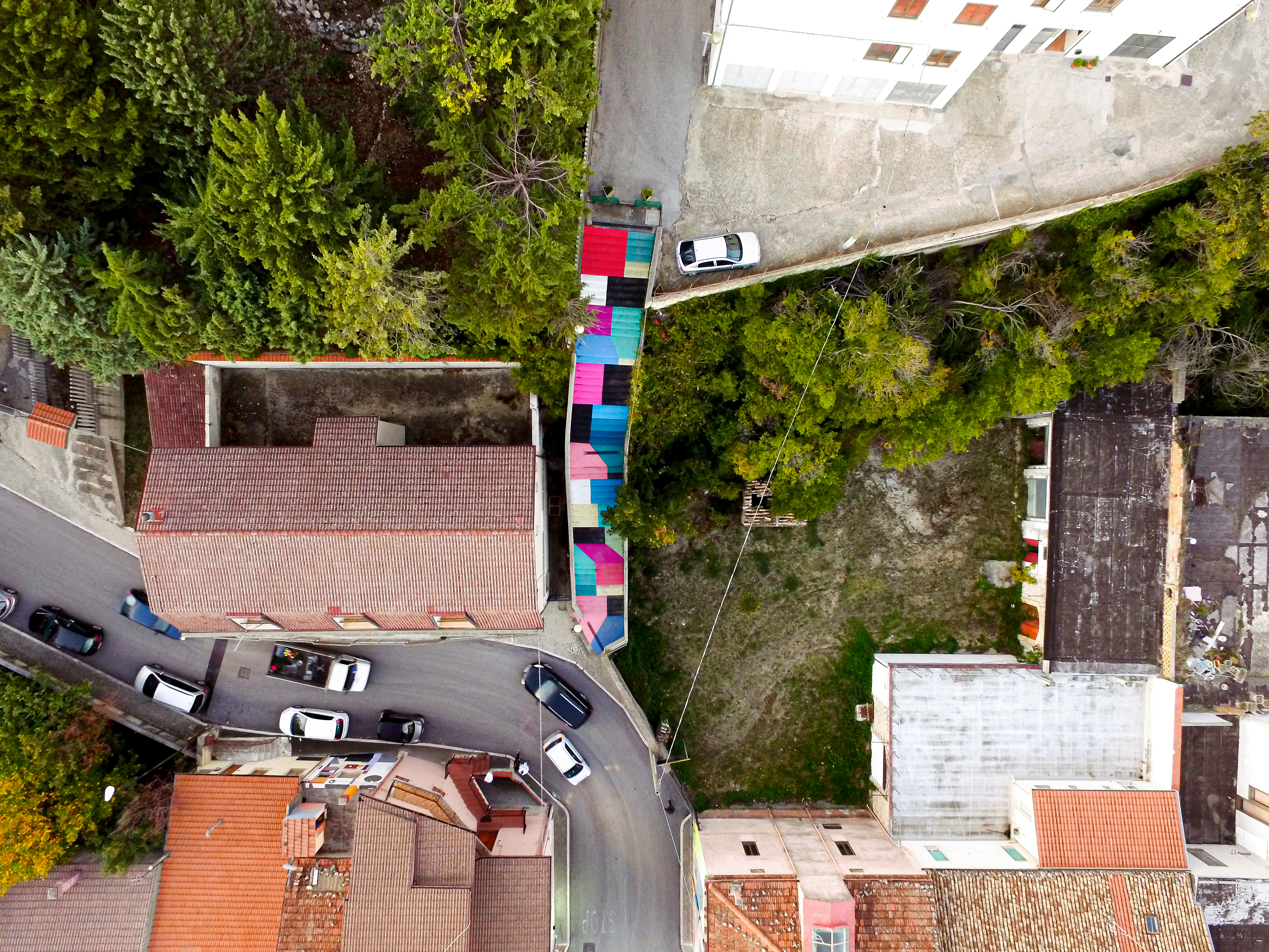 Opera murale Steps a Molise
