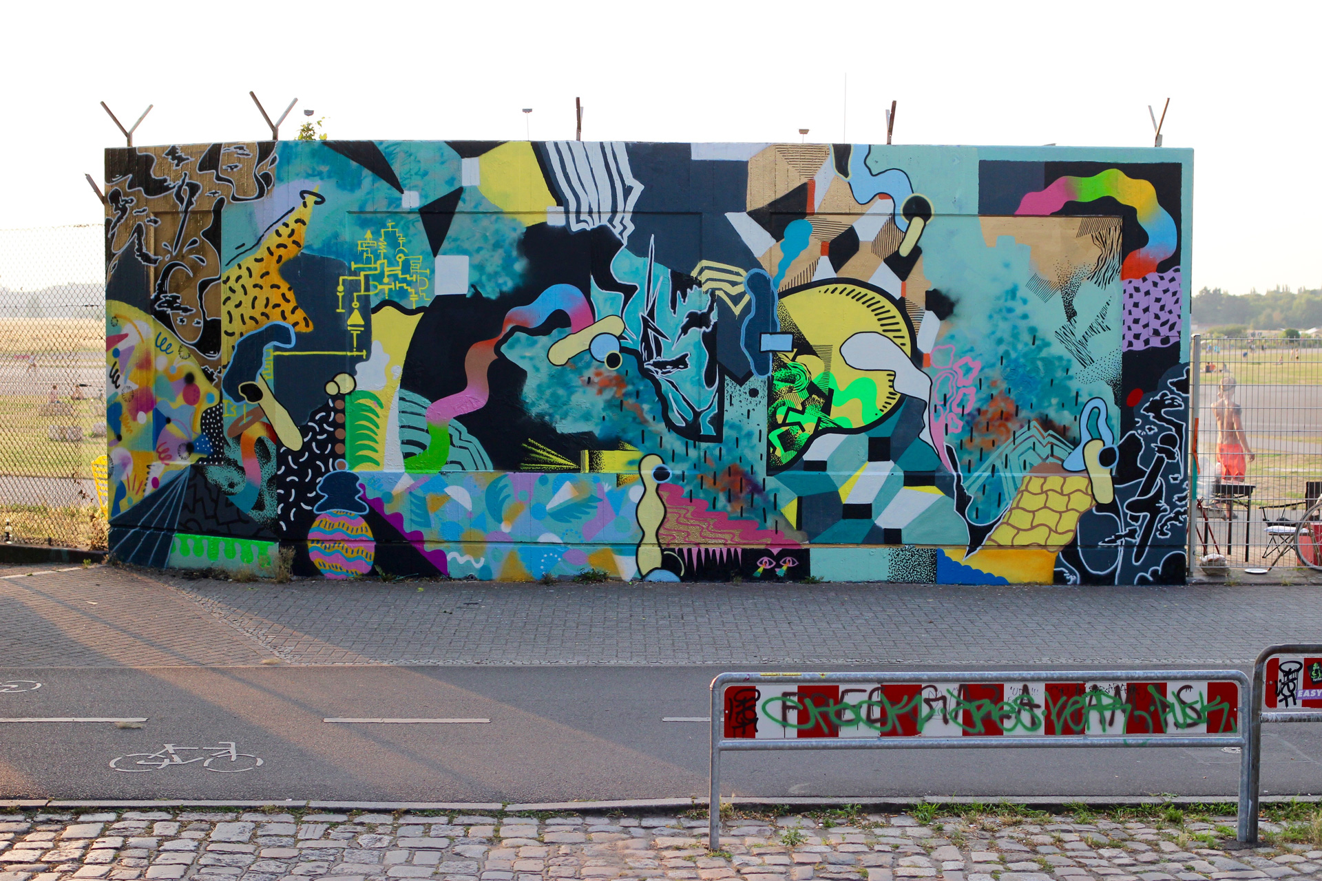 Opera murale Tempelhof a Berlin