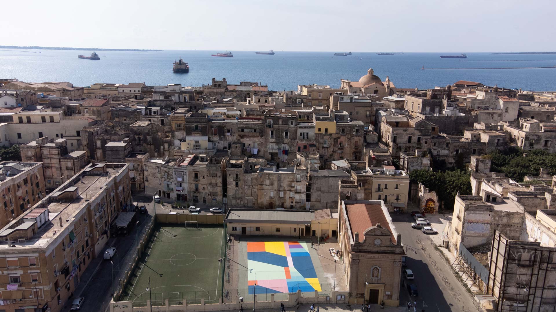 Opera murale T.R.U.S.T Festival a Taranto